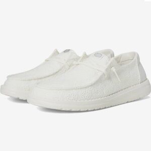 Hey Dude Women's White Lace Size 6